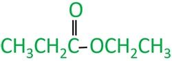 Ethyl propyl ether from ethyl propanoate