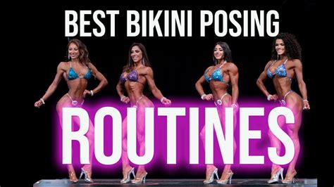 Best Bikini Posing Routines Ifbb Pro Npc Youtube