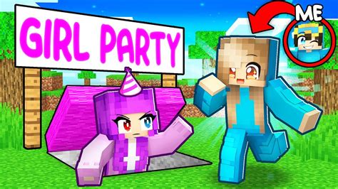 Nico Sneaking Into Girls Only Party In Minecraft Parody Storycashshadyzoey And Miatv