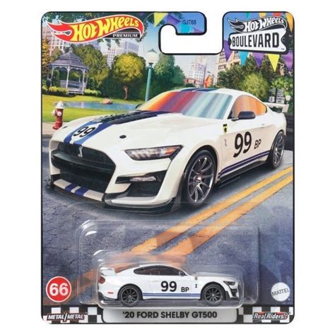 Колекційна модель машинки 20 Ford Shelby GT500 серії Преміальні автівки Hot Wheels GJT68