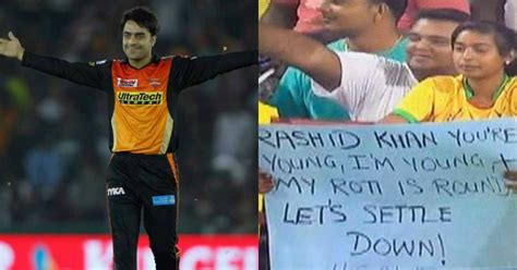 Afghanistan Star Rashid Khan Gets Hilarious Marriage Proposal During A Cricket Match In The