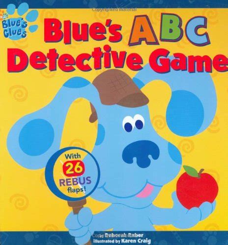 Blues Abc Detective Game Blues Clues By Deborah Reber Hardcover