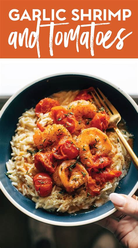 Garlic Shrimp And Tomatoes With Parmesan Orzo Recipe Mindtohealth