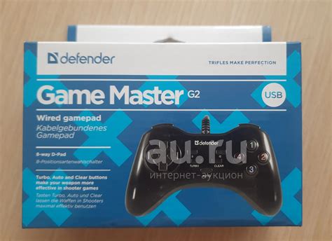 Геймпад DEFEnDER Game Master G2, 10 кнопок+кнопки Turbo/Clear/Auto, USB ...