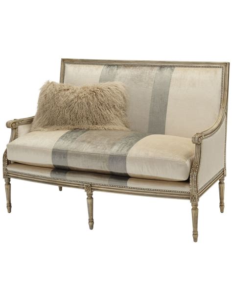 Upholstered Settee Sofa