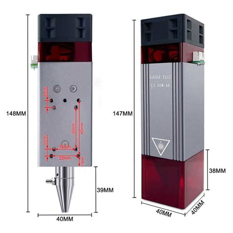 LT-80W 12V TTL Yakıcı CNC Lazer Modülü Seti Lazer Motorobit - Motorobit.com
