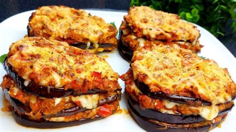 Baked Eggplant With Savory Meat Filling Cheap Meal Recipes