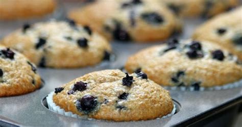 Sugar-free blueberry muffins | Starts at 60