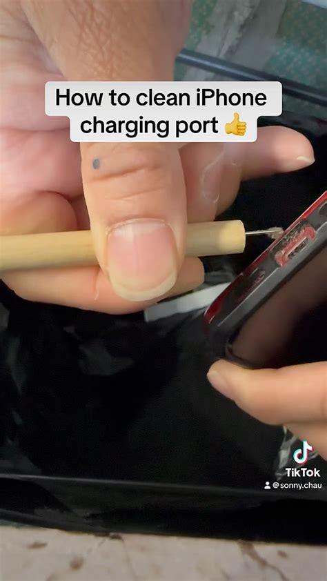 How To Clean Iphone Charging Port Diy Youtube