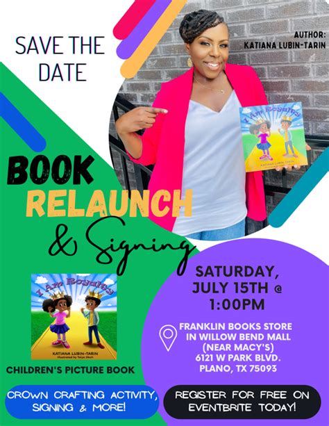 Create A Book Launch And Book Signing Flyer For You By Lkatiana Fiverr