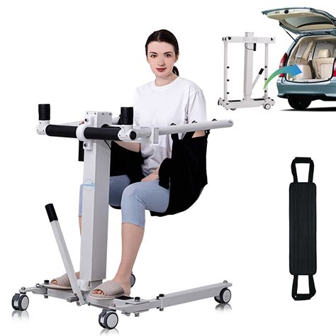 Buy Electric Patient Lift Transfer Chair,Foldable Patient Lift for Home