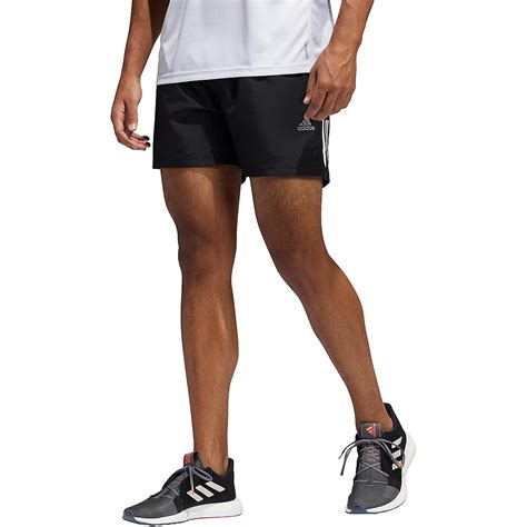 Adidas Mens Own The Run Shorts 5 In Academy