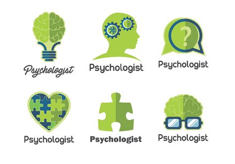 Psychologist Logo Vector Pack 160526 Vector Art at Vecteezy