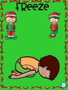 Christmas Freeze Dance Game, Elementary Music, Let's Get Moving | TPT