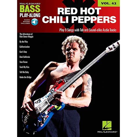 Hal Leonard Red Hot Chili Peppers Bass Play Along Volume Book Audio Online Guitar Center