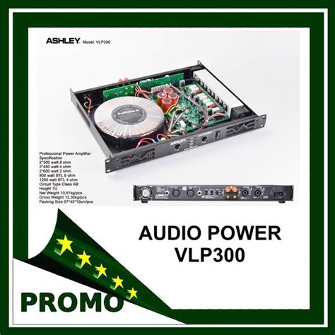 Jual Power Amplifier Ashley Vlp Professional Original Audio Di Lapak