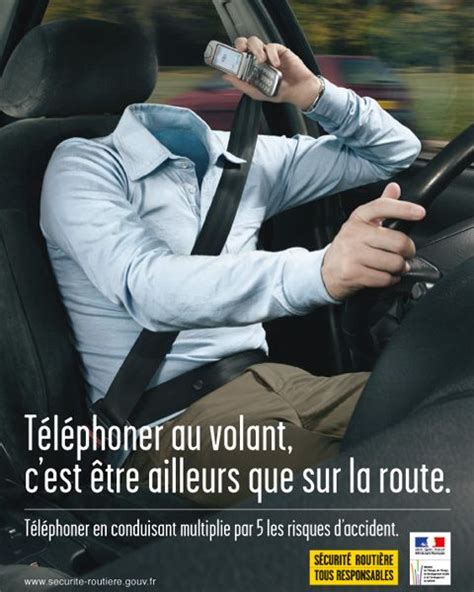 Nouvelle campagne contre le téléphone au volant Sécurité routière