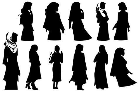 Muslim Woman Silhouette