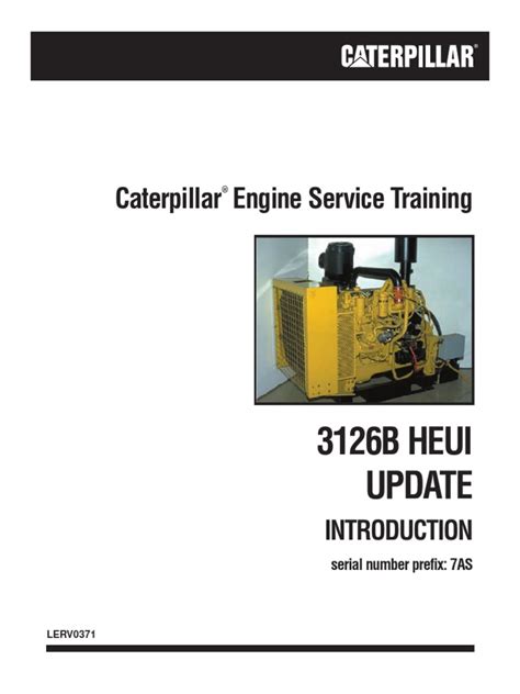 Caterpillar Engine Service Training 3126b Heui Update Pdf