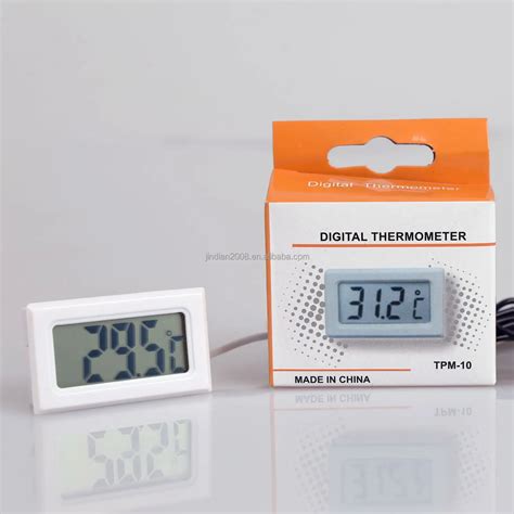 Tpm Digital Lcd Aquarium Fridge Freezer Thermometer Hygrometer Water