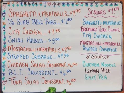 Menu Of Seros Restaurant In Madison Heights Mi 48071