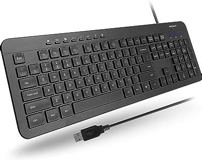 X9 Performance Multimedia USB con cable Teclado ergonómico de tamaño