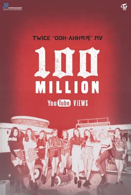 EL MV OHH AHH DE TWICE ALCANZA LAS 100 MILLONES DE VISITAS EN YOUTUBE