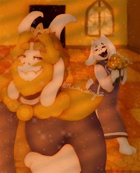 Good Ol Times Toriel X Asgore Fanart Undertale Amino