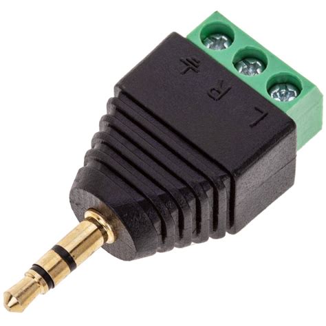 Conector Jack Mm Est Reo A Bloque De Terminales De Pin Cablematic