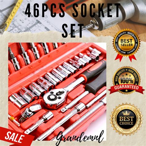 High Quality Pcs Inch Socket Set Car Repair Tools Socket Wrench