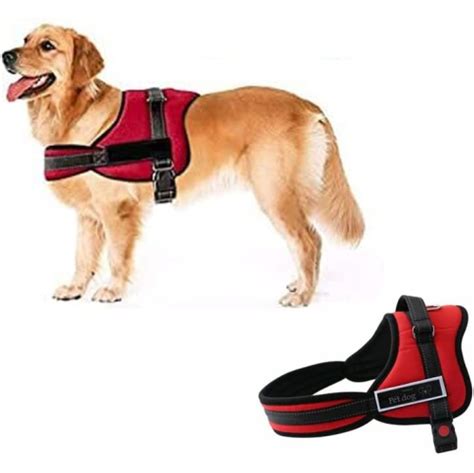 Dog Harness for Large Dogs, Heavy Duty Dog Harness with Handle, No-Pull ...