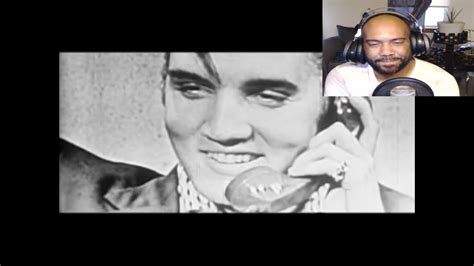 Elvis Presley Reaction To Elvis Live Interview 1956 Youtube