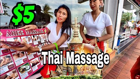 Pattaya Best 5 Massage Parlor 1 Hour Aree Special Massage 🔥 Youtube