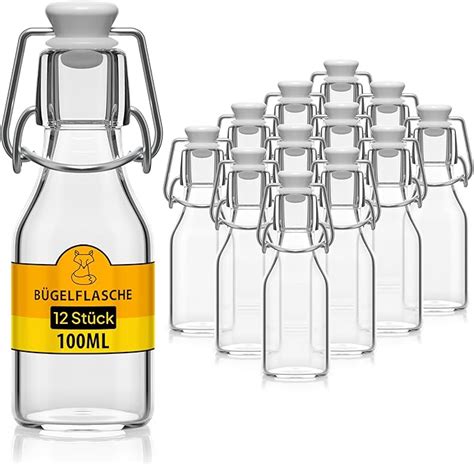 Glasflasche Ml Glasflaschen Zum Bef Llen Einmachgl Ser