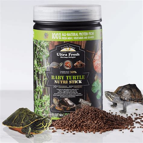 Picky Juvenile Aquatic Turtle Food Ultra Fresh Baby Turtle Nutri S