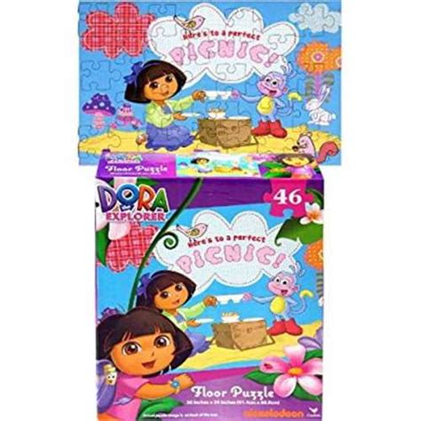 Dora The Explorer 46 Piece Shaped Floor Puzzle