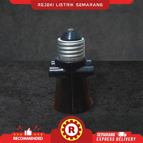 Jual FITTING KOMBINASI BROCO HITAM DENGAN STOP KONTAK Shopee Indonesia