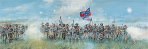 Confederate Soldiers Painting