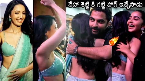 Vishwak Sen Tight HUG To Neha Shetty Tillu Square Success Event