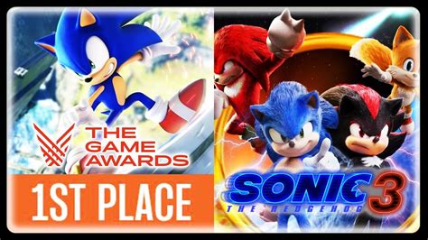 Sonic Frontiers On Track To Win A Game Award Sonic Movie Will Be A