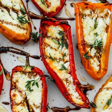 Goat Cheese Stuffed Mini Peppers Recipe Cheff Recipes