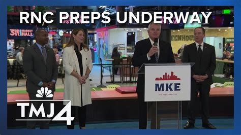 Prep Continues For 2024 Republican National Convention In Milwaukee