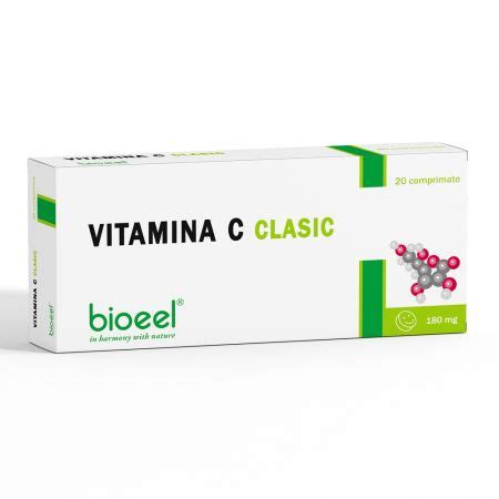 Vitamina C Clasic Mg Comprimate Bioeel Farmacia Tei Online