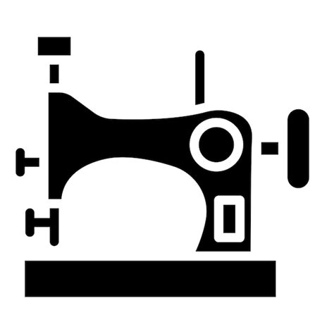 Premium Vector Sewing Machine Icon Style