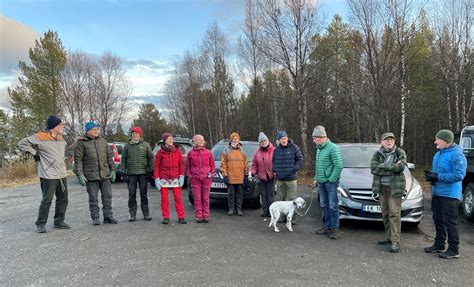 Med BKA på skogstur besteforeldre for en ansvarlig