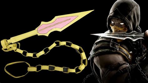 Scorpion Kunai Weapon How To Make Ninja Kunai Mortal Kombat