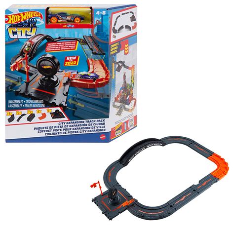 Set Joc Pista Hot Wheels Rute De Transport Pentru Oras Mattel Toys Toys