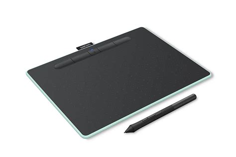 Wacom Intuos M Graphic Tablet, 2540 LPI, USB/Bluetooth, Pistachio ...