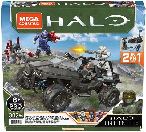 Halo Infinite UNSC Razorback Blitz Set Includes Spartan Kelly-087, UNSC ...