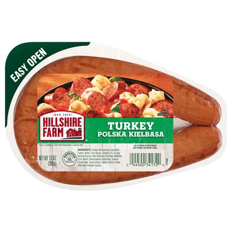 Hillshire Farm Turkey Polska Kielbasa Smoked Sausage Rope Shop